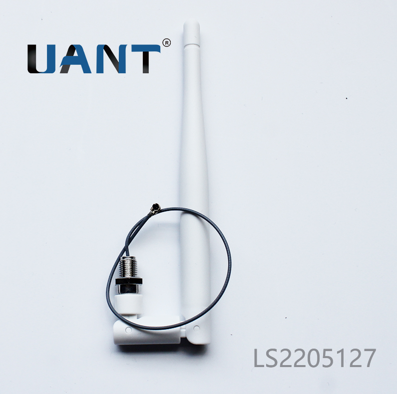 2.4G 小棒球白色双转折出线星空电子，L=145mm+端子