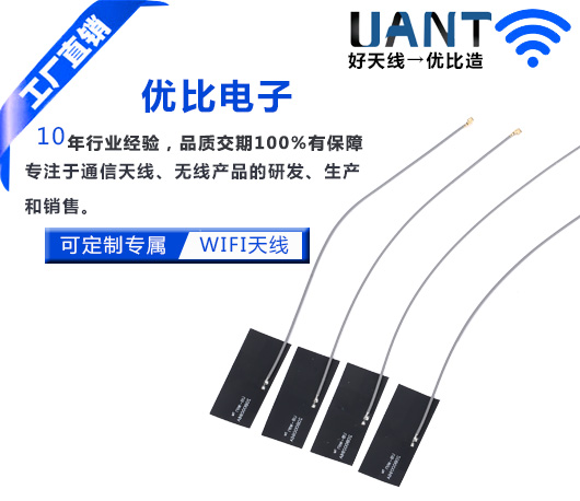 2.4G  3dBi  FPC内置星空电子 L=90mm+IPEX